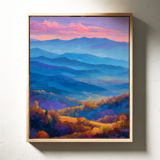 Blue Ridges Paint Autumn's Symphony