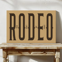 This Ain’t My First Rodeo Western Print