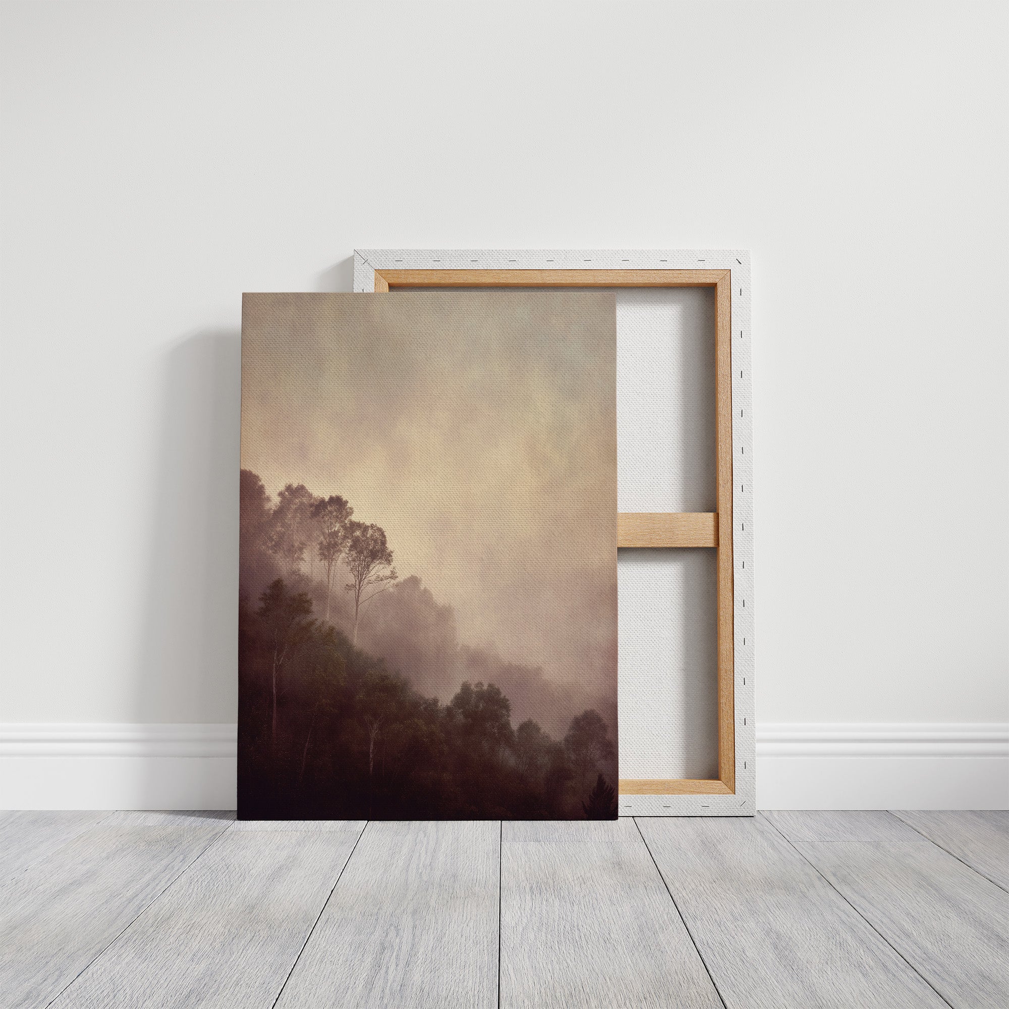 Mist Veils The Ancient Valley