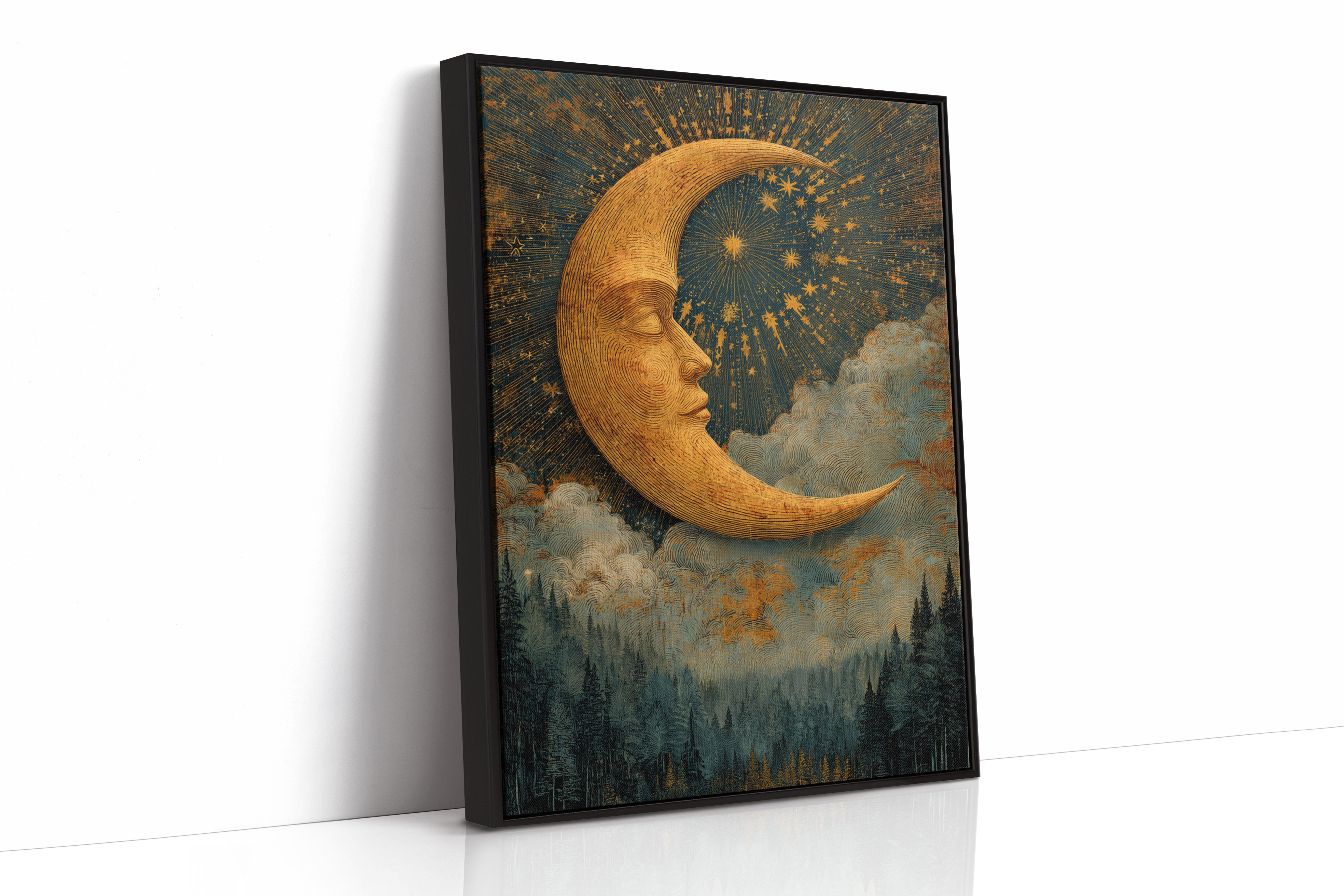 The Moon's Silent Serenade