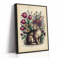 The Rabbit's Tulip Crown