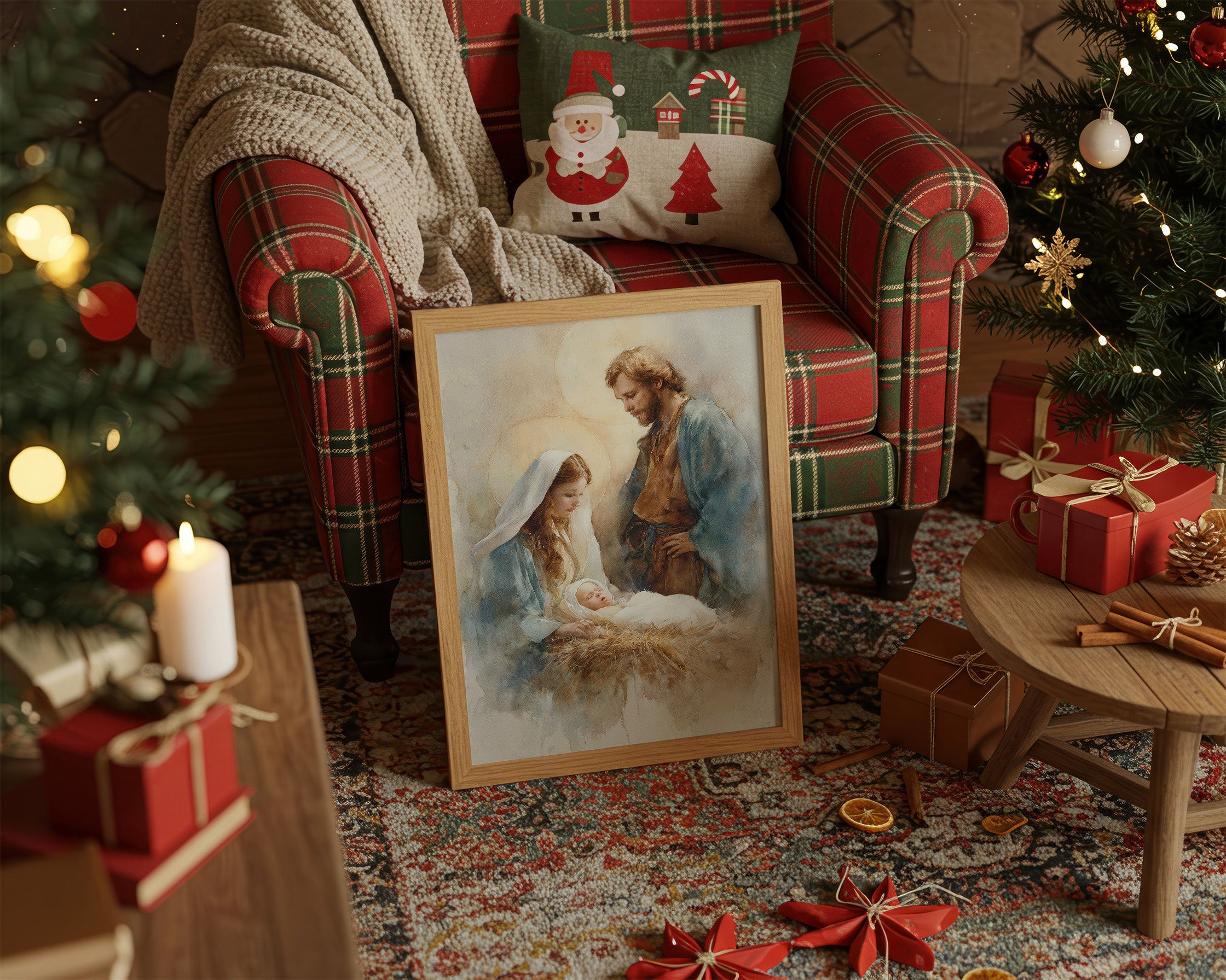 Sacred Peace On Christmas Morning