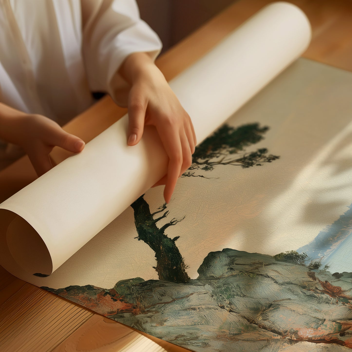 The Pine That Leans Seaward
