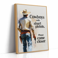 Giddy Up Partner Cowboy Print