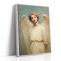 Celestial Guardian in Azure Stillness