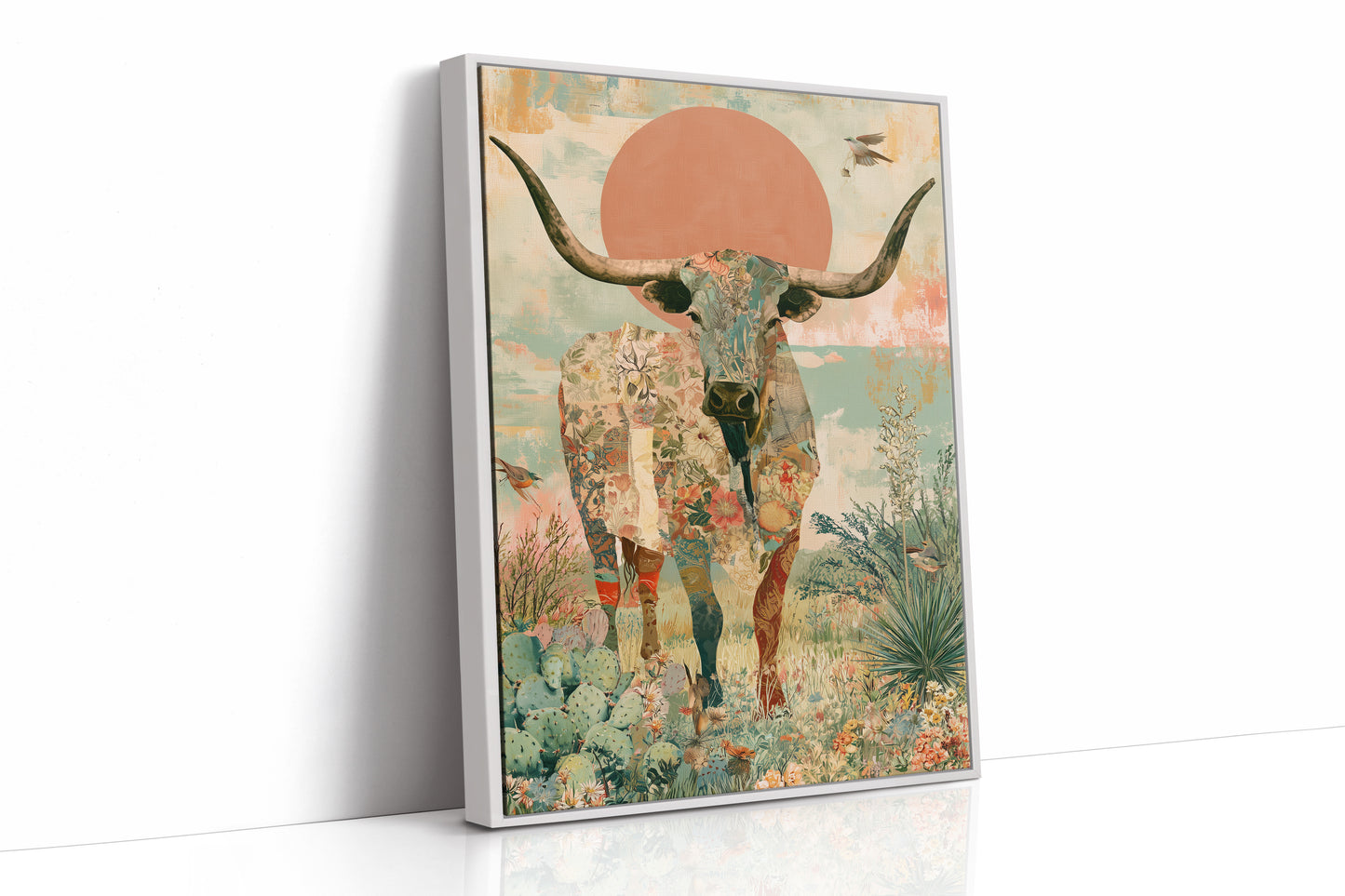 Longhorn in Full Bloom