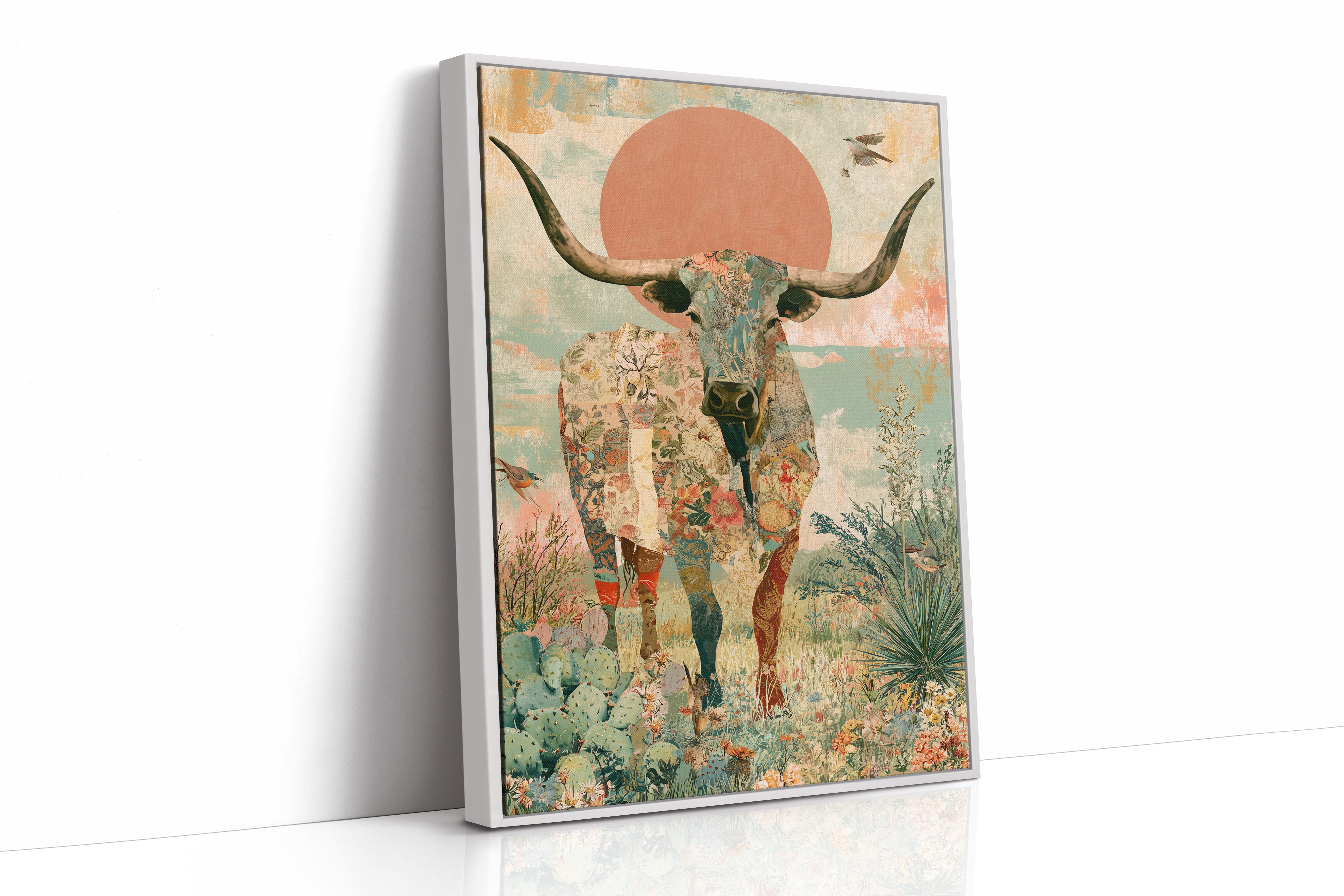 Longhorn in Full Bloom