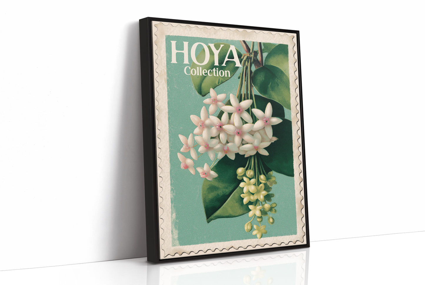 Waxy Blooms Carry Island Greetings