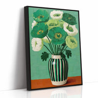 Emerald Poppies Dance In Sunlight