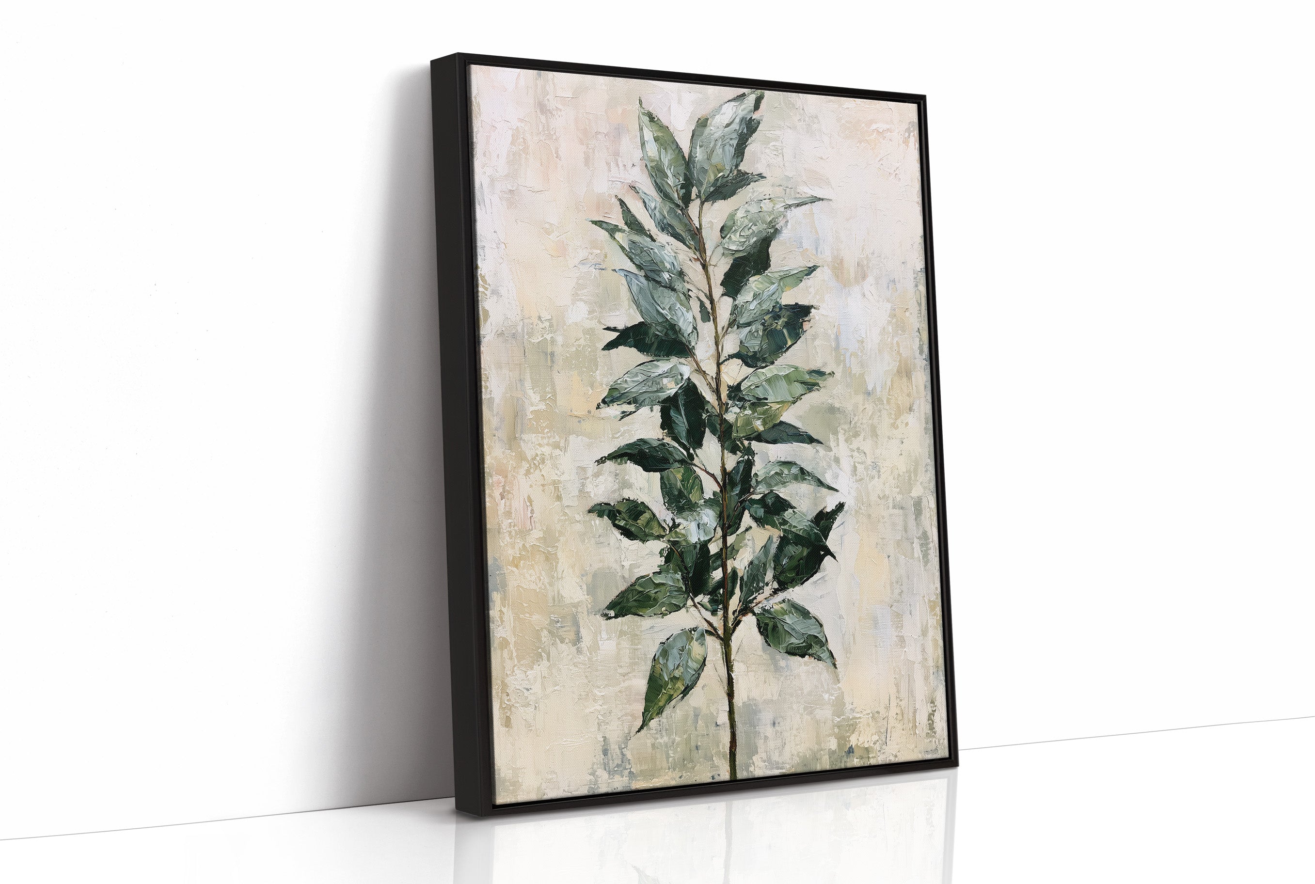 Single Stem, Textured Neutrals