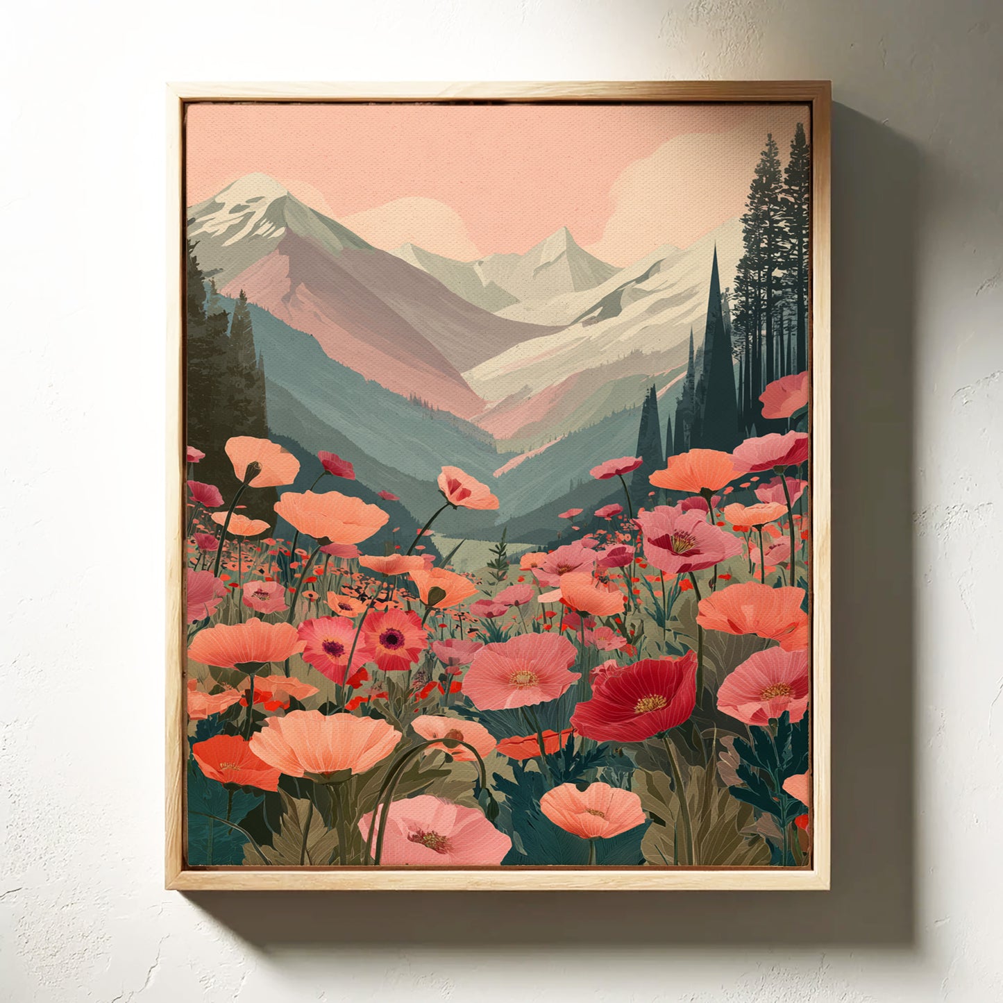 Valleys Dressed in Floral Splendor