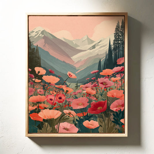 Valleys Dressed in Floral Splendor