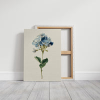 Azure Whispers in Botanical Elegance