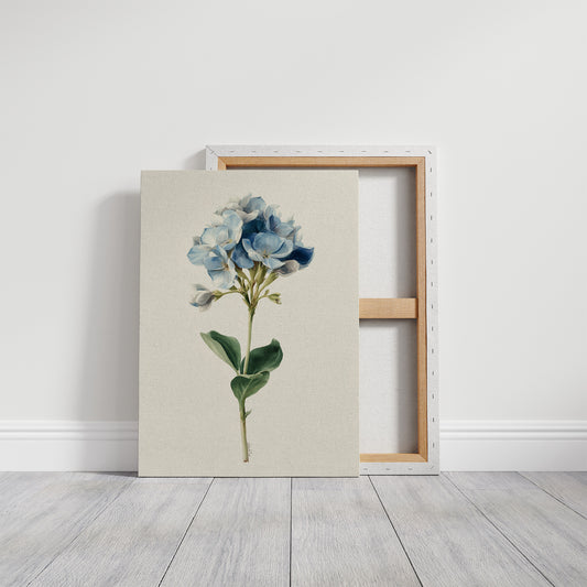 Azure Whispers in Botanical Elegance