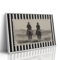 Morning Dust Carries Ranch Tales West