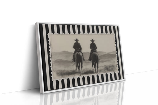 Morning Dust Carries Ranch Tales West