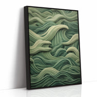 Emerald Waves Dance In Silence