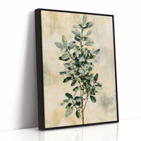 Eucalyptus Sprig on Golden Cream