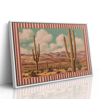 Saguaros Dance Under Turquoise Horizons
