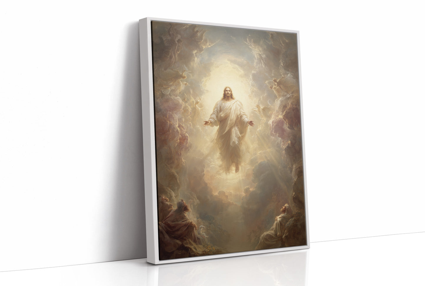 Divine Ascension Through Parted Heavens