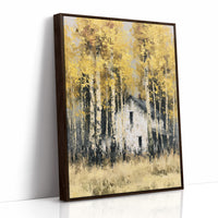Farmhouse Hiding in the Aspens
