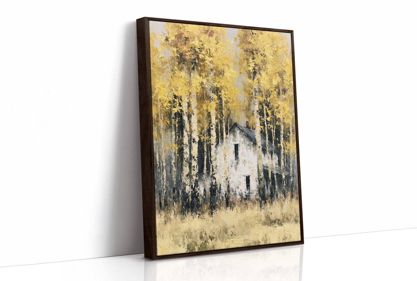 Farmhouse Hiding in the Aspens