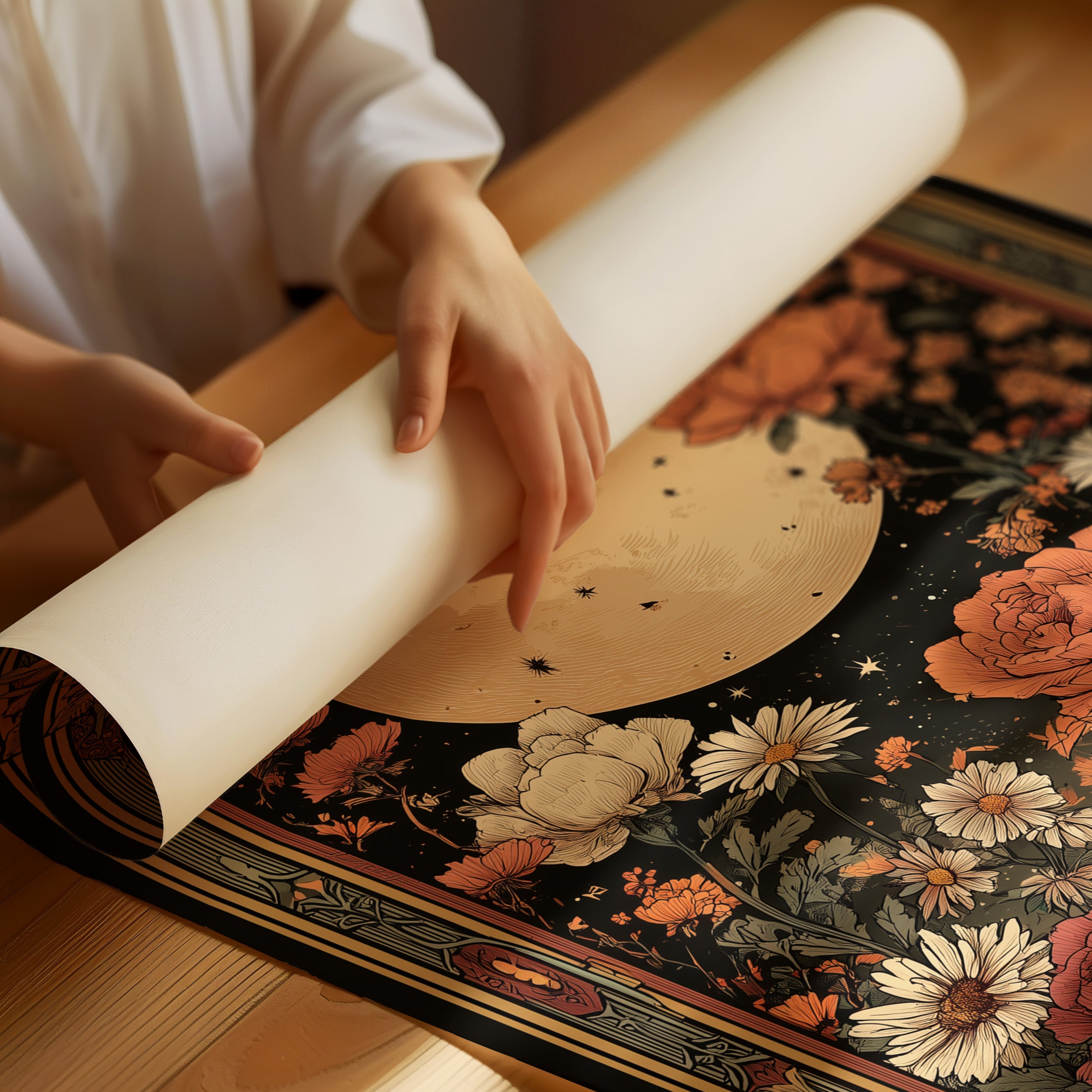 Moonlit Garden Sings Night Songs