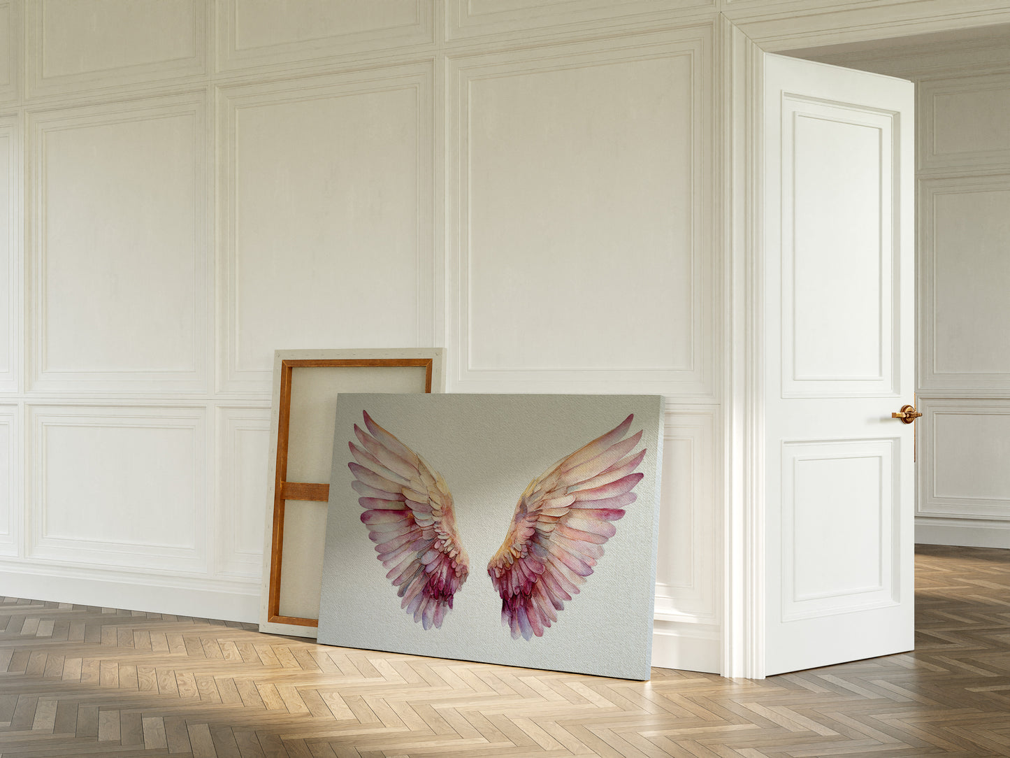 Dawn Paints Wings With Rose Gold