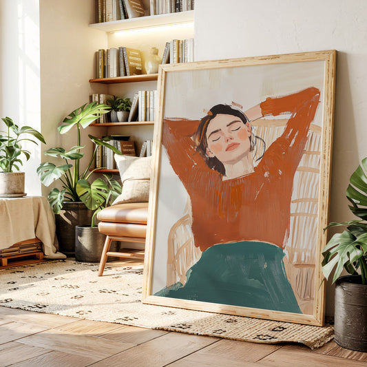 Sunlit Moments In Terracotta Dreams