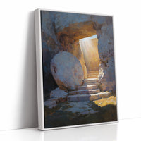 Empty Tomb Bathes in Resurrection Light