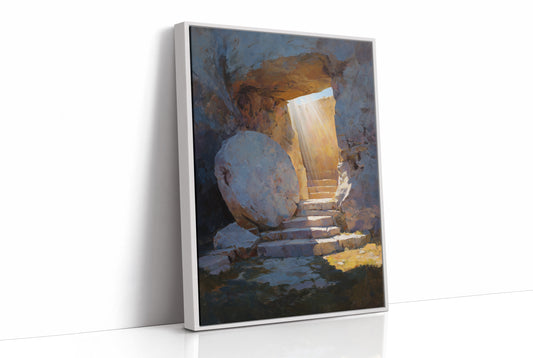 Empty Tomb Bathes in Resurrection Light
