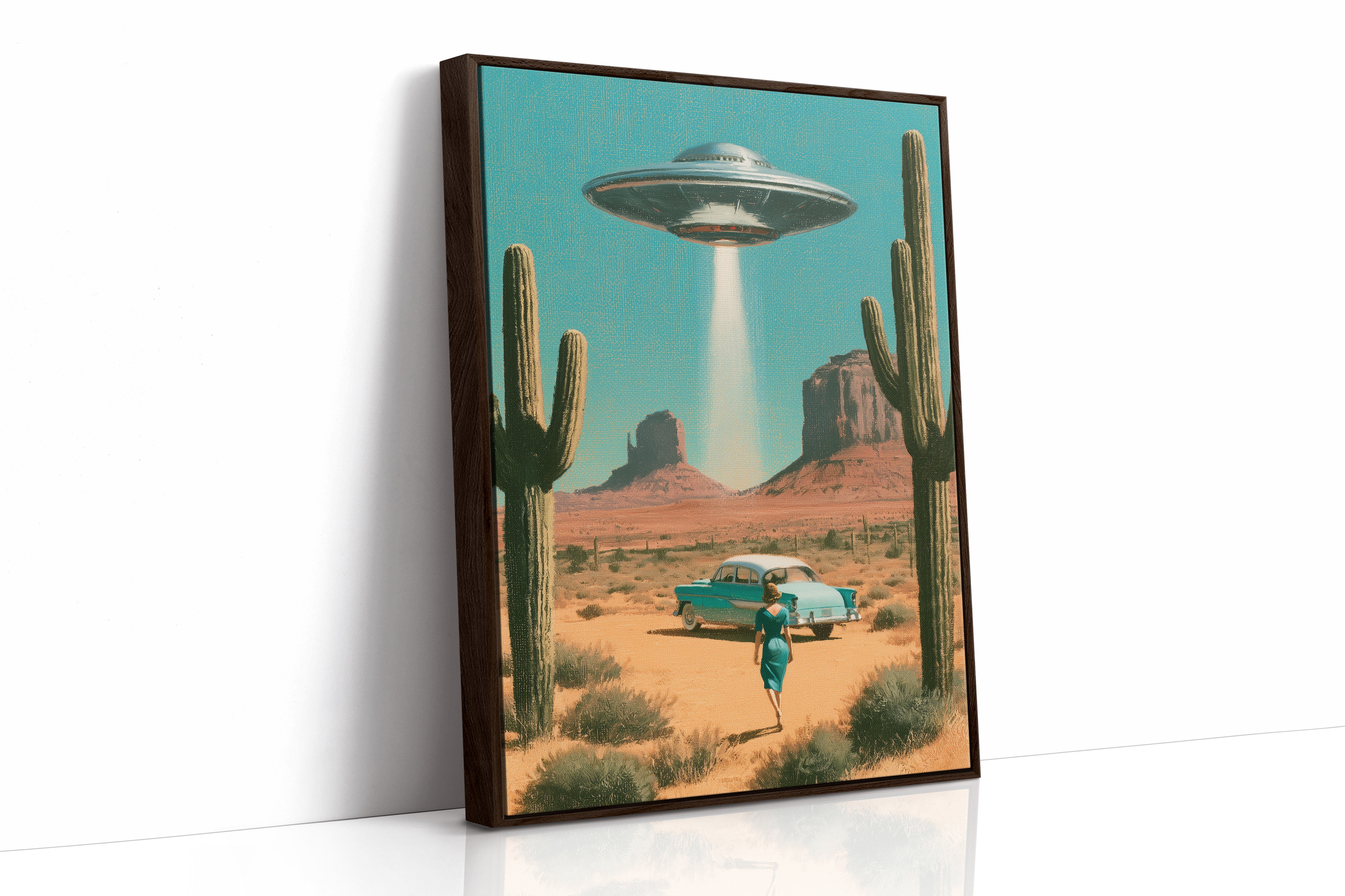Desert Highway UFO Encounter