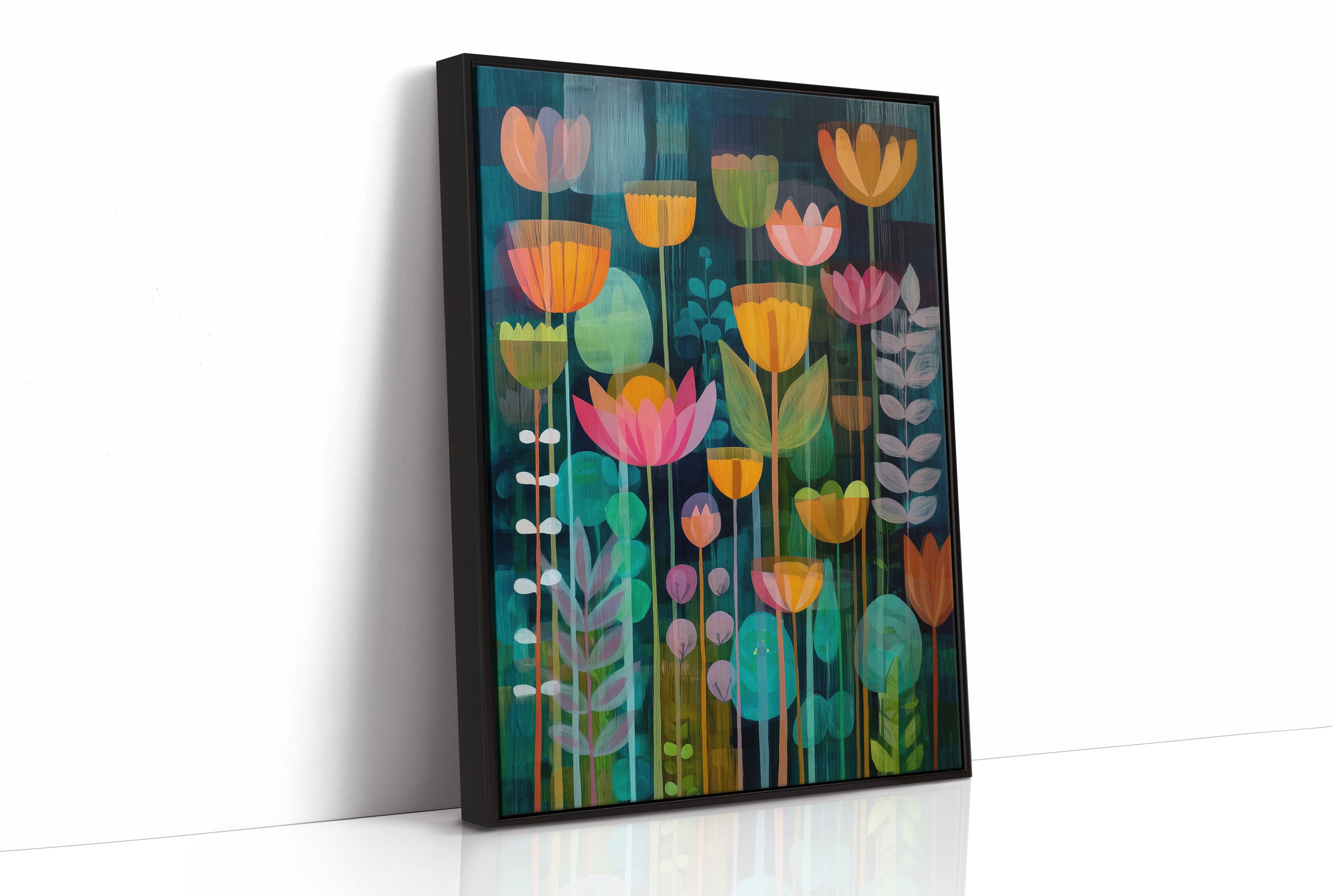 Tulips Toast The Evening Light