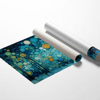 Fireflies Dance Through Midnight Forest