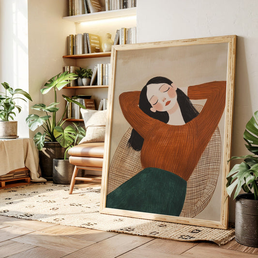 Autumn Sweater Holds Sweet Dreams