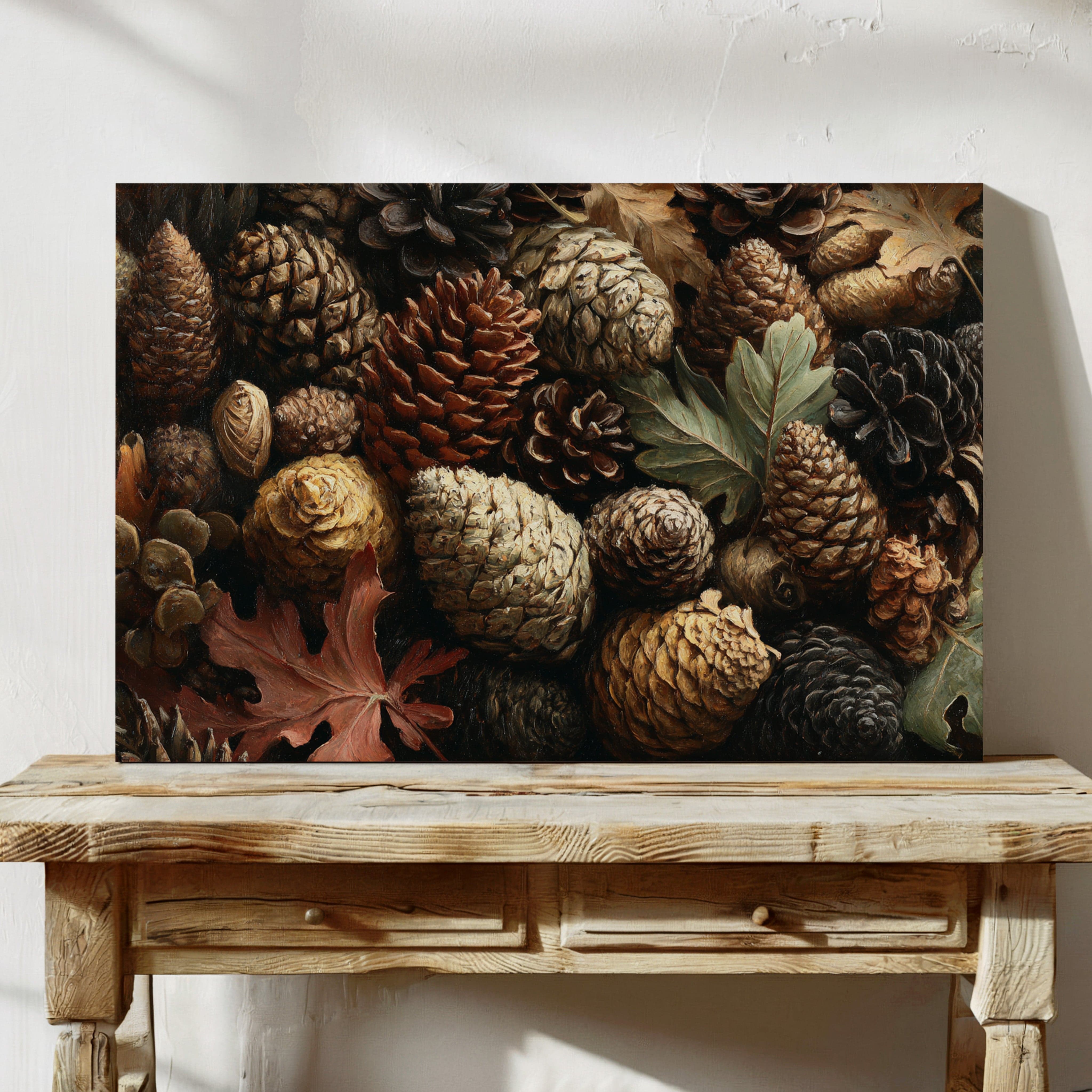 Autumn Treasures From Forest Floor