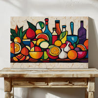 Citrus Symphony On Kitchen Counter