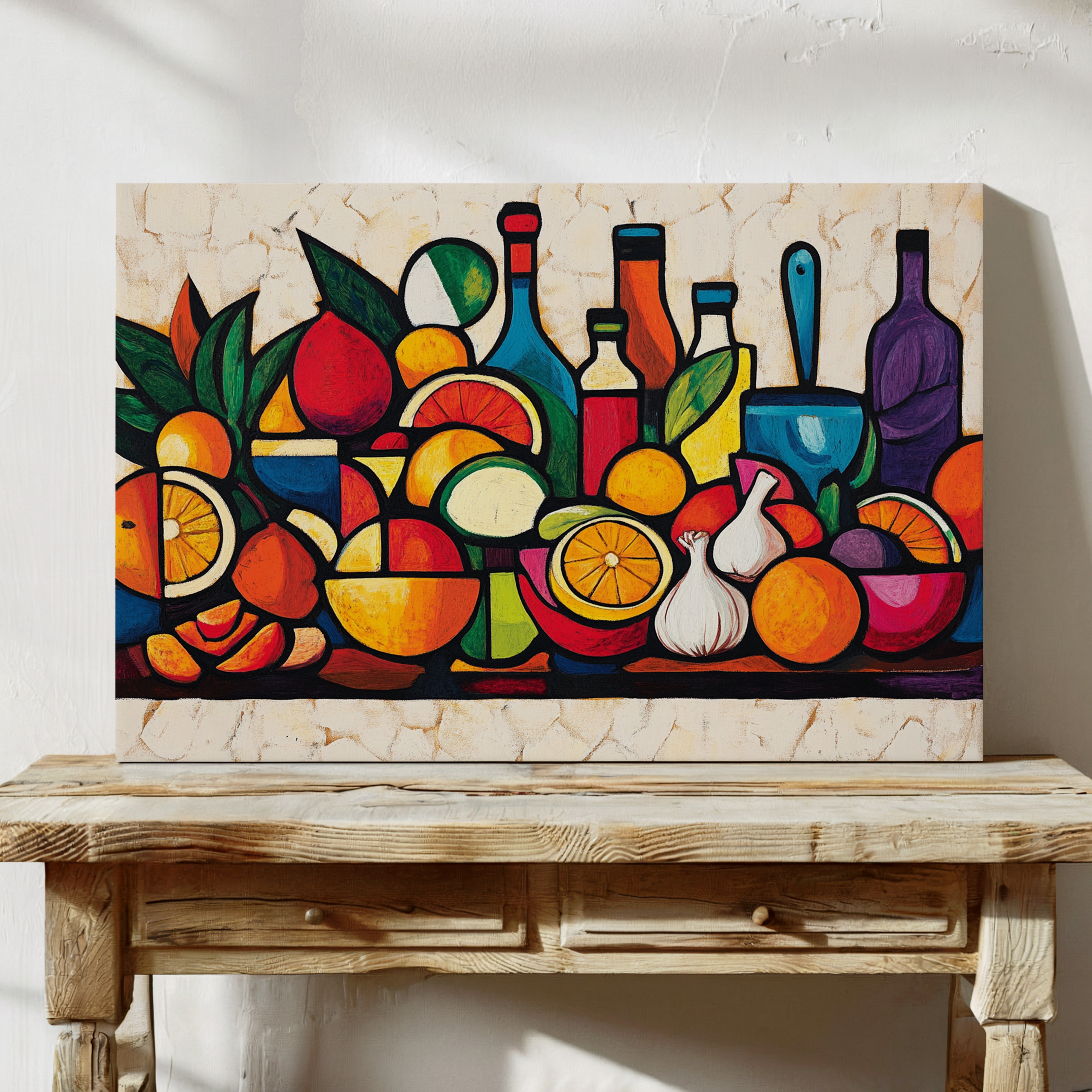 Citrus Symphony On Kitchen Counter