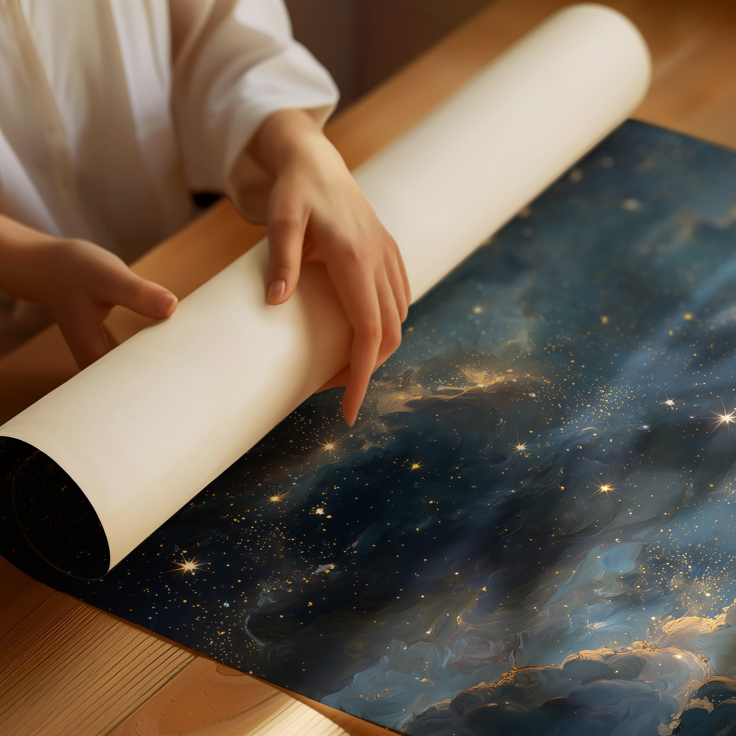 Midnight Oceans Carry Constellations