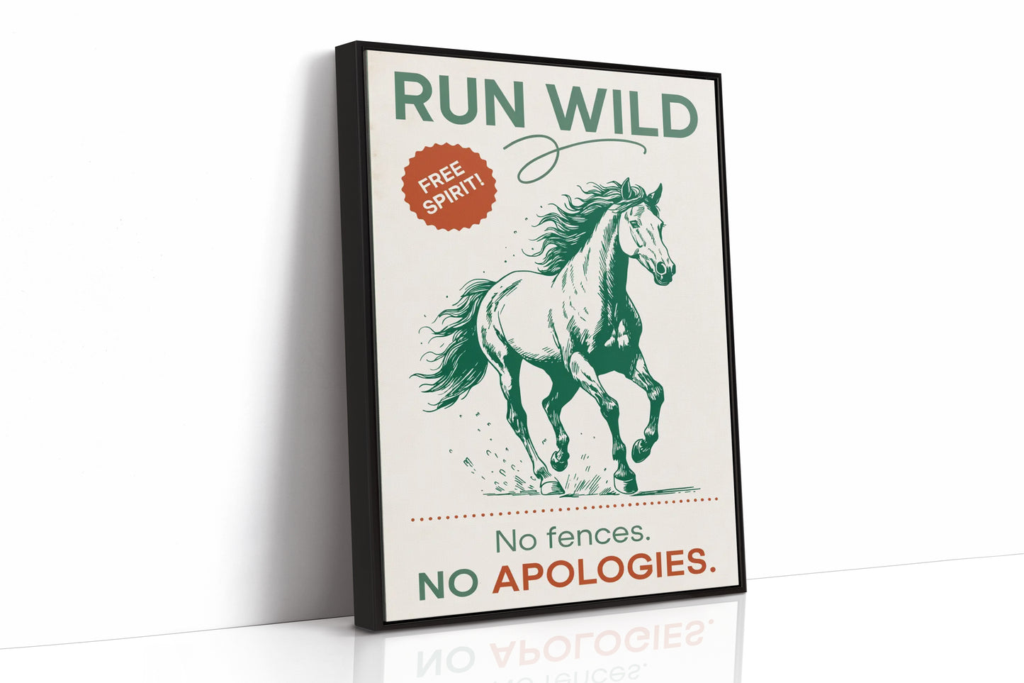 Run Wild, No Apologies