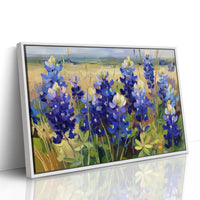 Bluebonnets Dance Under Prairie Light