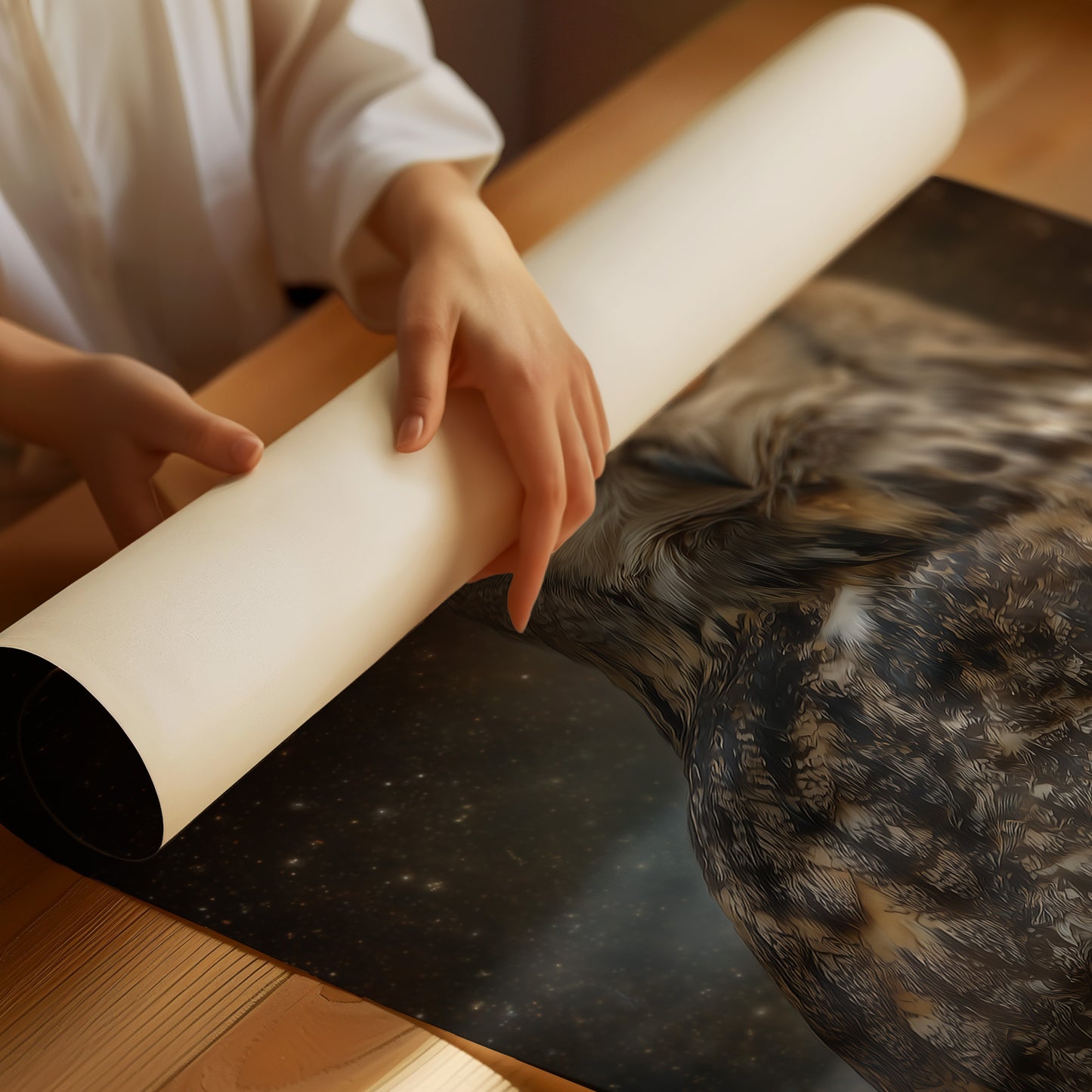 Nocturnal Sovereign Wears Starlight