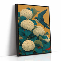 The Swallow Came Back for the Hydrangeas