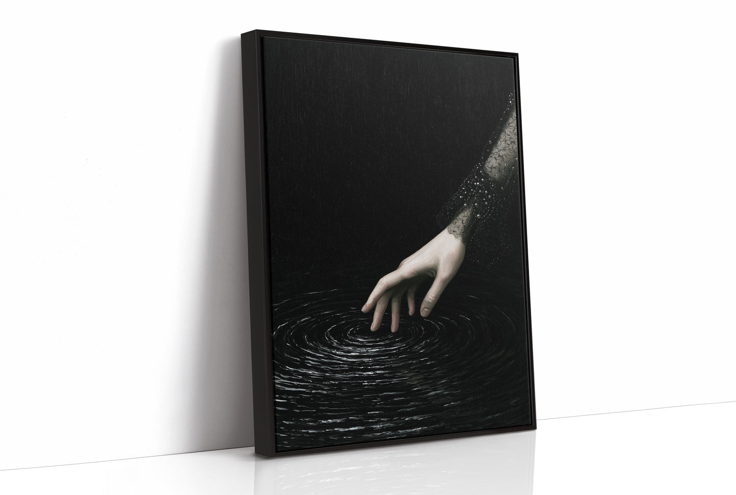 Touch of Stardust: Hand Dissolving into the Void