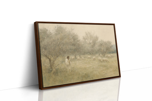 Shepherd Among the Blossoming Grove