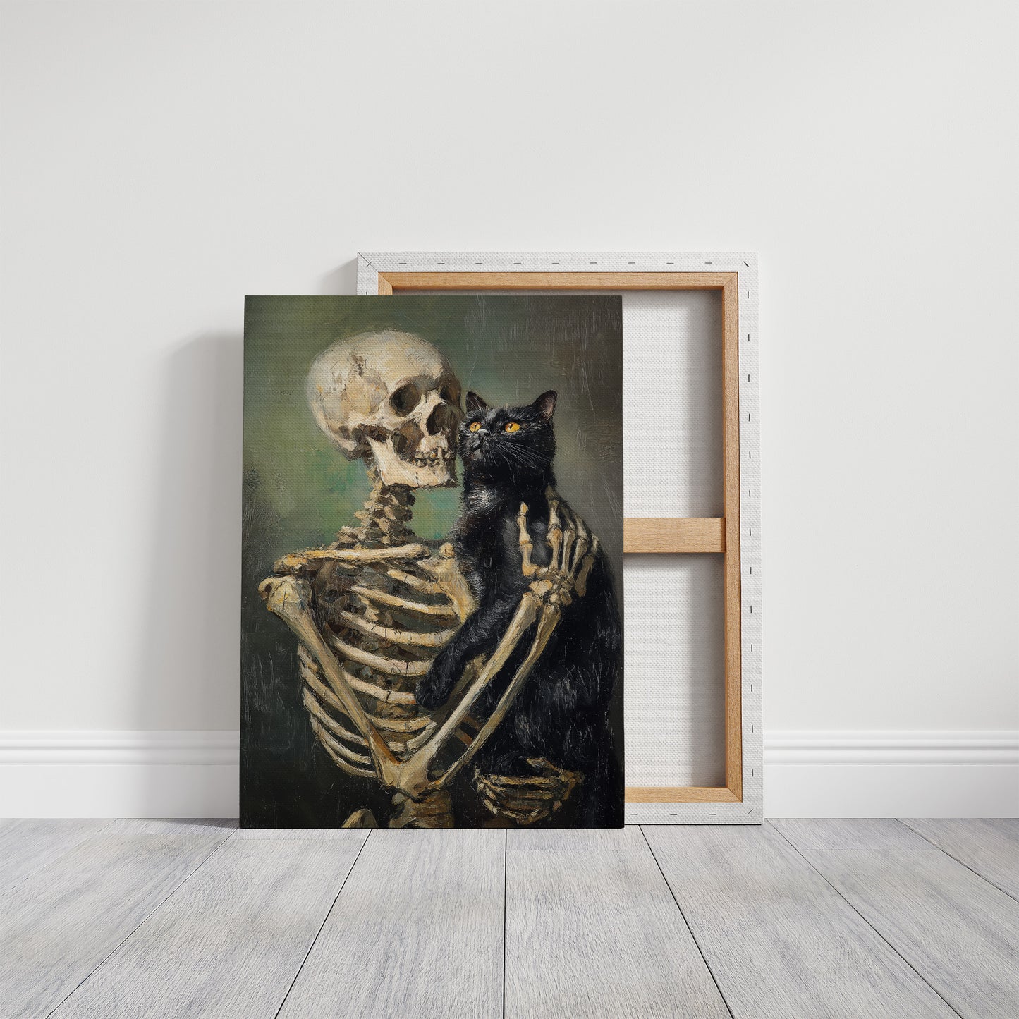 Bone Keeper With Amber Eyes