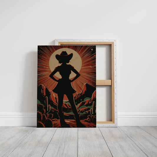 Sunset Queen Rules Her Desert Throne