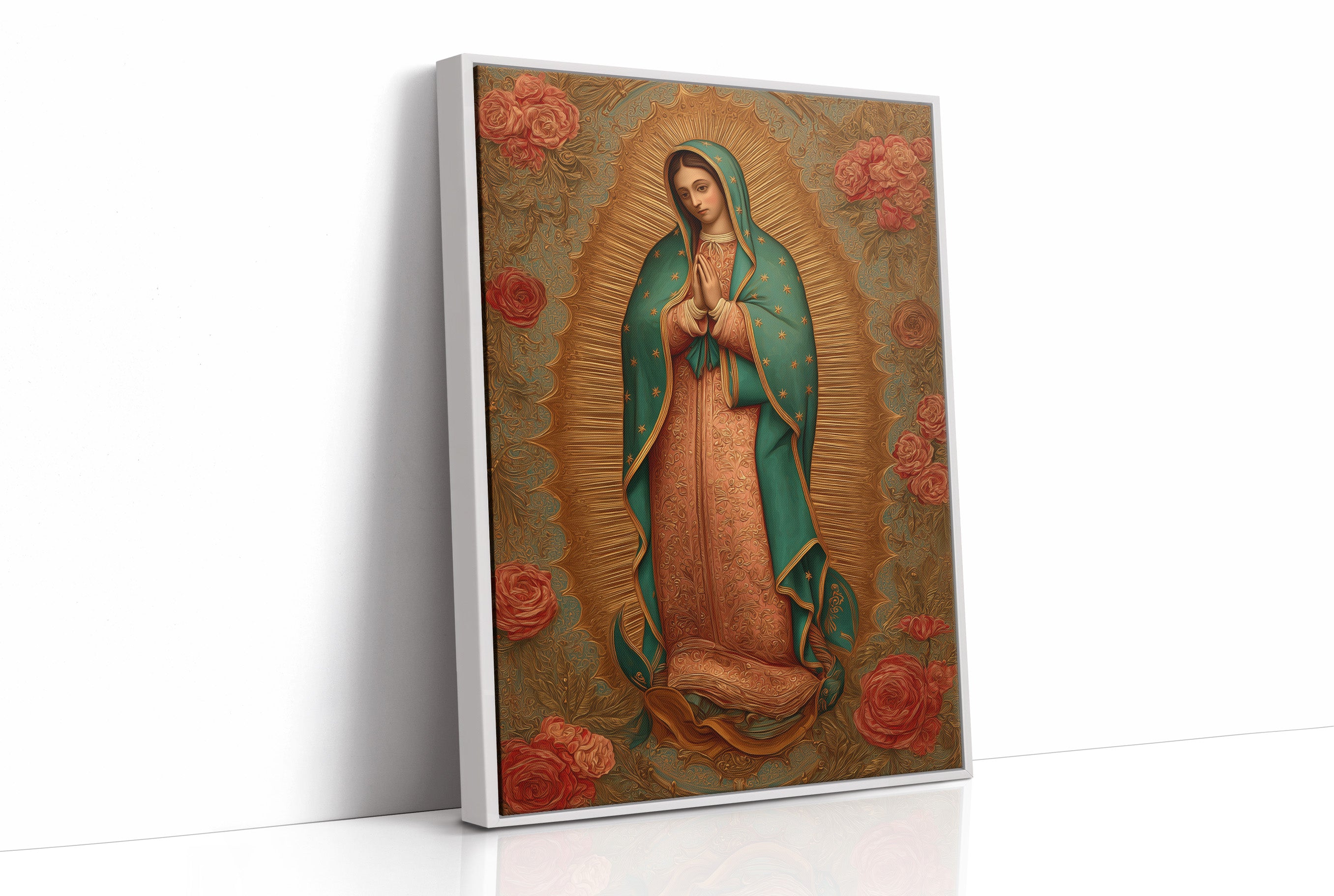 Radiant Devotion Adorned With Roses