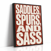 Saddles, Spurs, and Sass