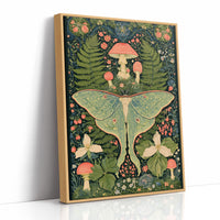 Luna Moth's Mushroom Court